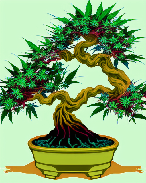 Acid Bonsai NFT on Algorand